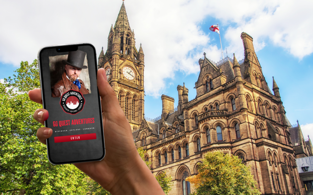 Manchester Self Guided City Walk and Interactive Treasure Hunt